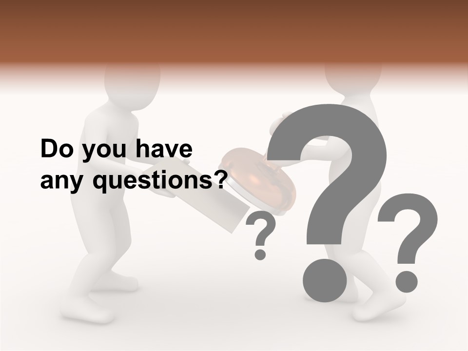 3D People, Situation In Business PowerPoint Template