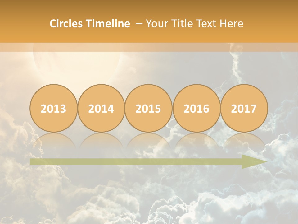 Universe Night Orbit PowerPoint Template