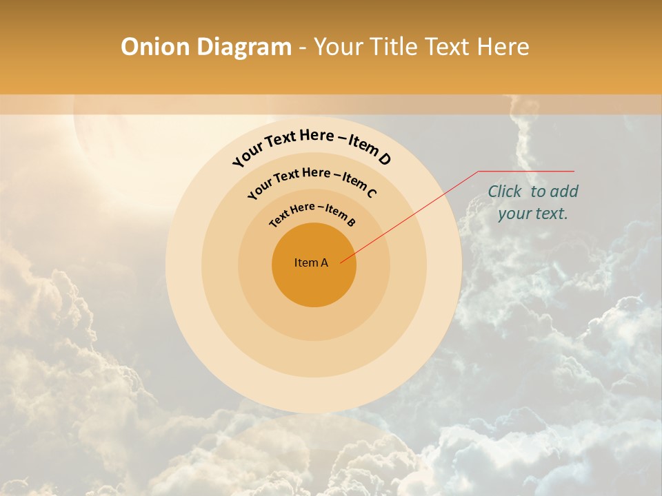 Universe Night Orbit PowerPoint Template