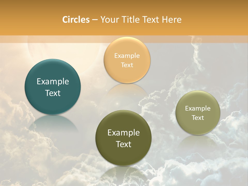 Universe Night Orbit PowerPoint Template