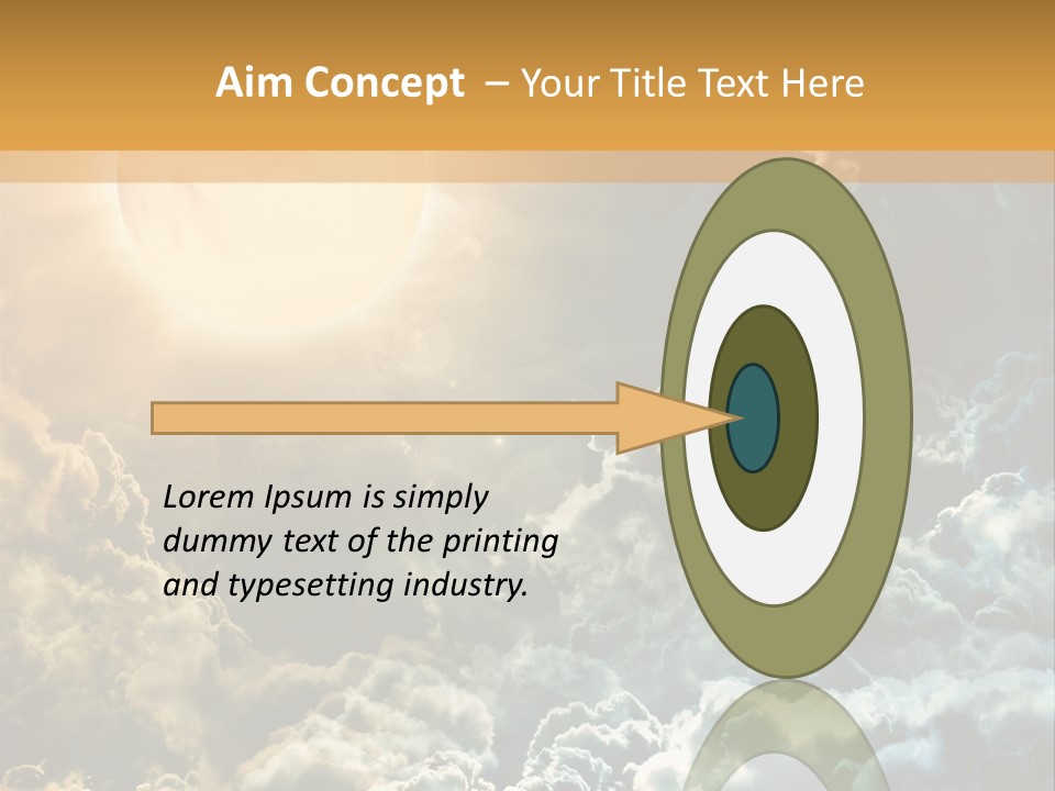 Universe Night Orbit PowerPoint Template