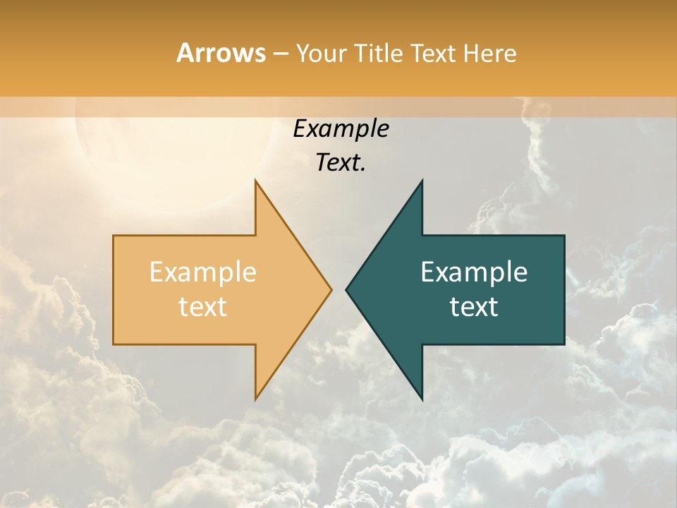 Universe Night Orbit PowerPoint Template
