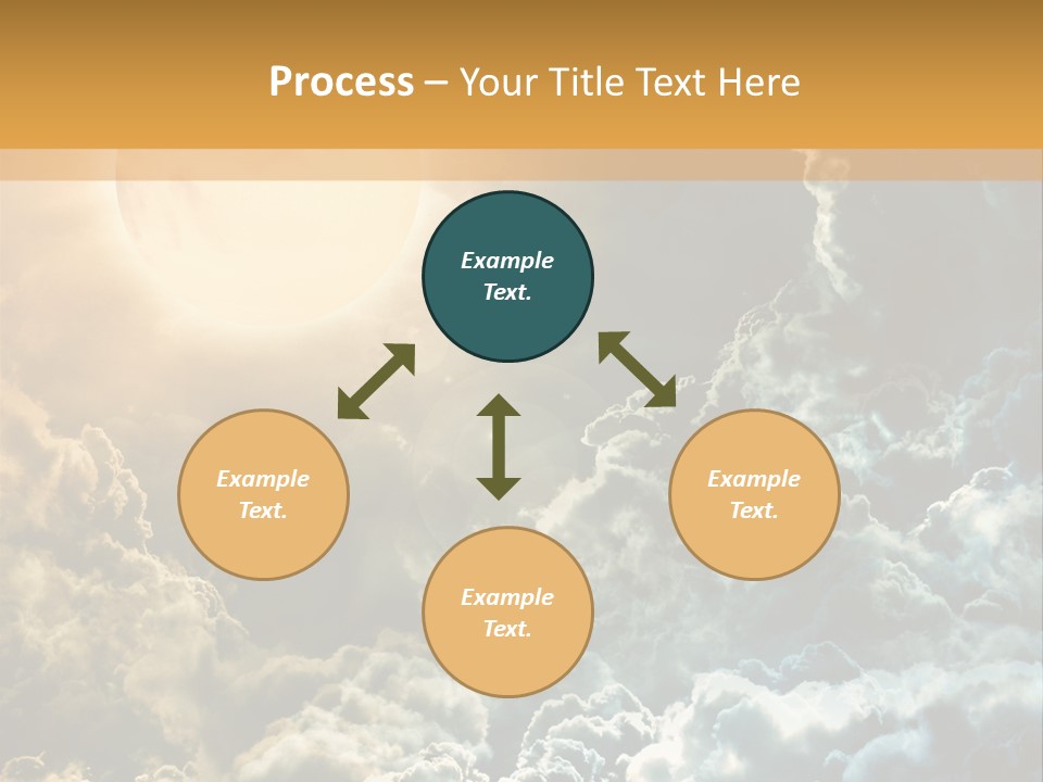 Universe Night Orbit PowerPoint Template