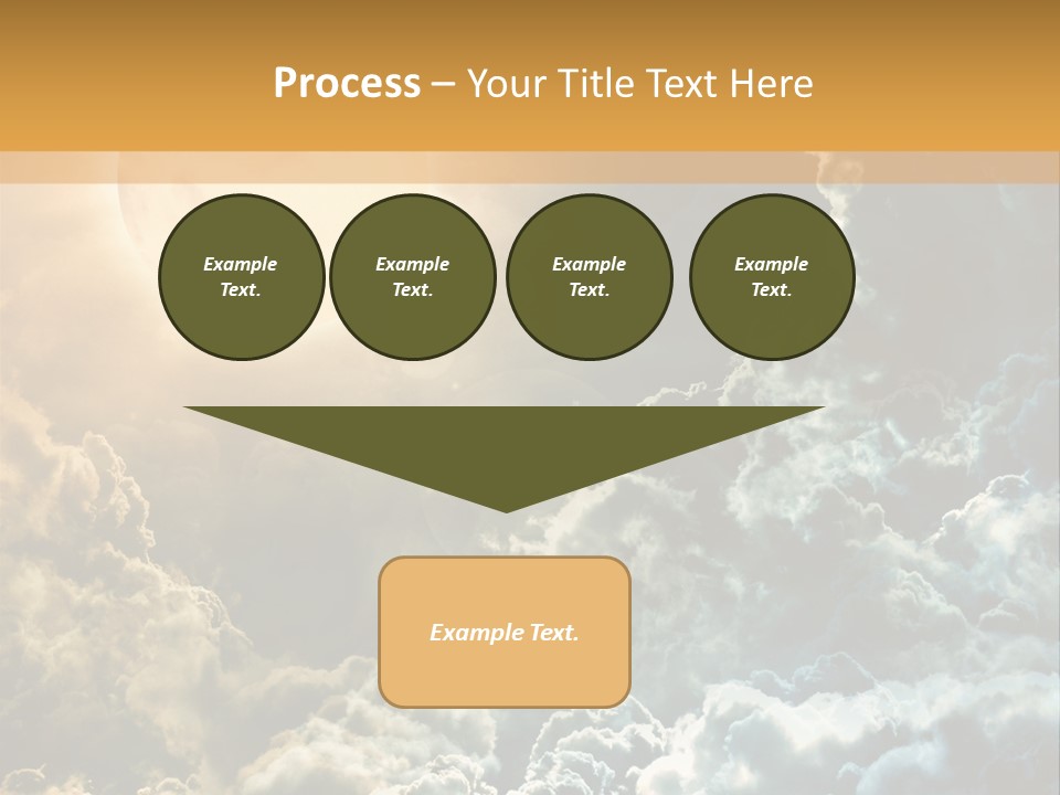 Universe Night Orbit PowerPoint Template