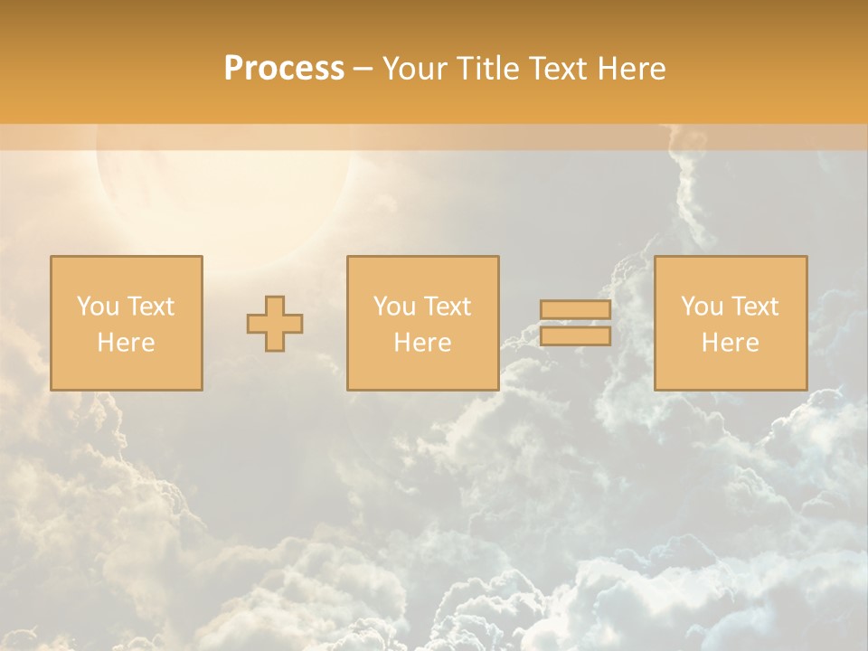 Universe Night Orbit PowerPoint Template