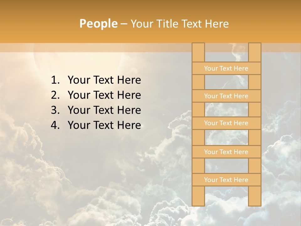 Universe Night Orbit PowerPoint Template