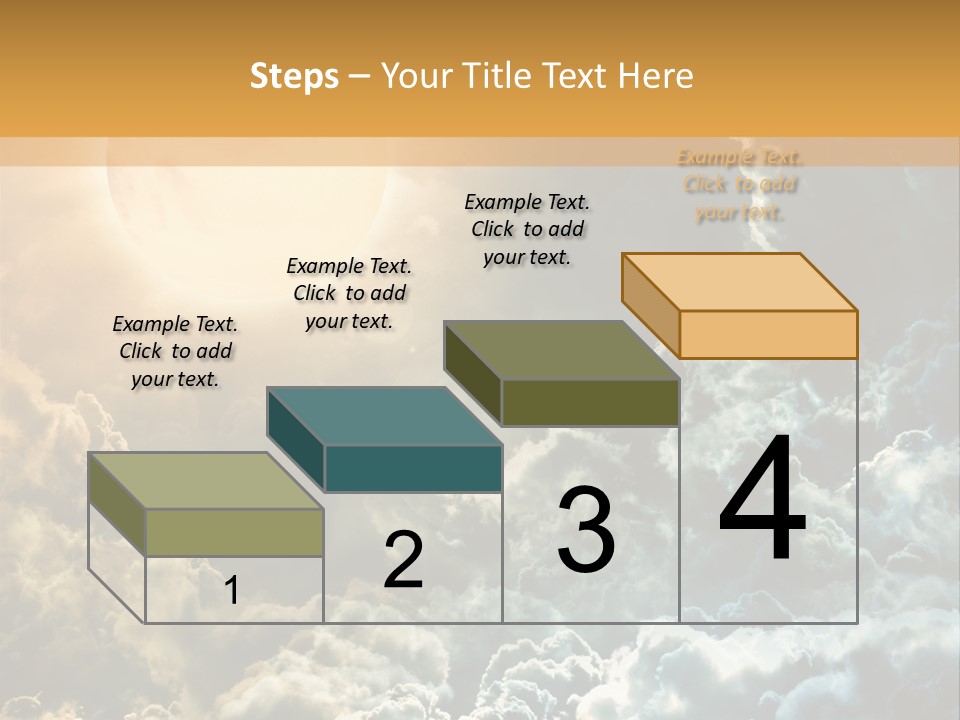 Universe Night Orbit PowerPoint Template