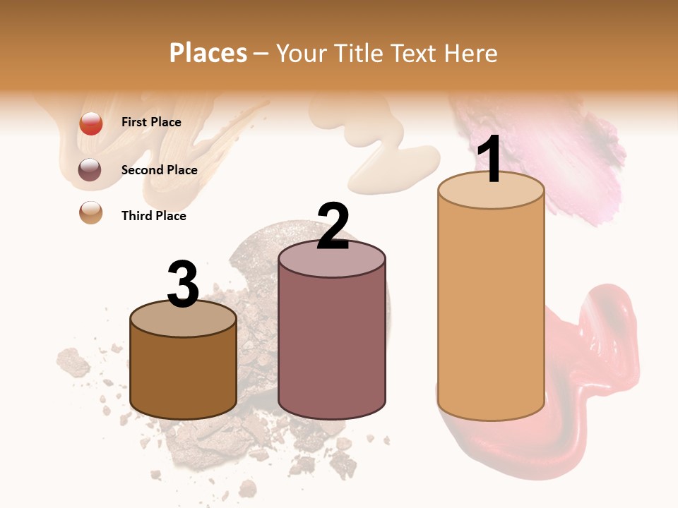 Shade Closeup Makeup PowerPoint Template