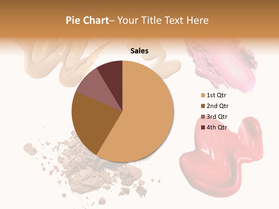 Shade Closeup Makeup PowerPoint Template