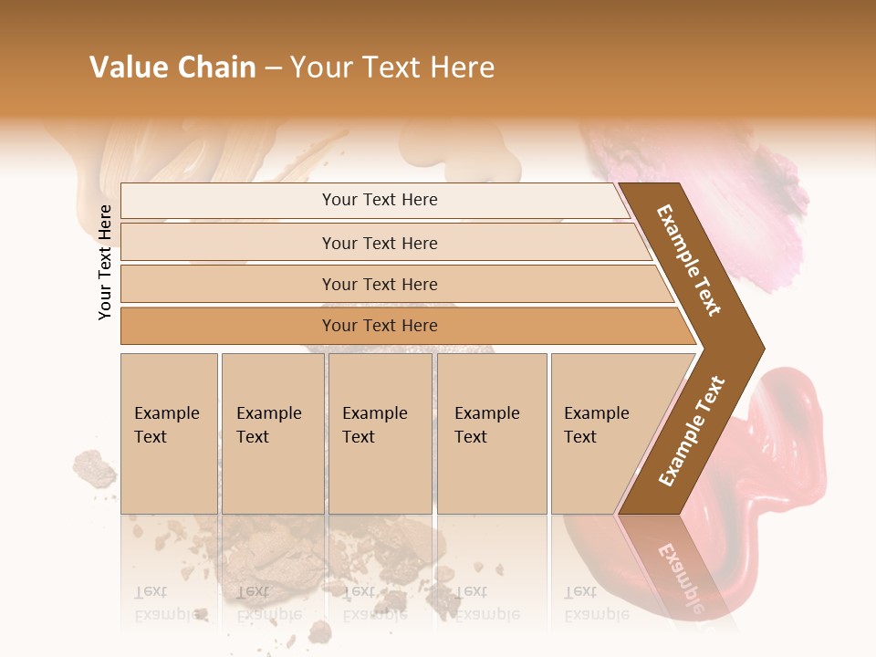 Shade Closeup Makeup PowerPoint Template