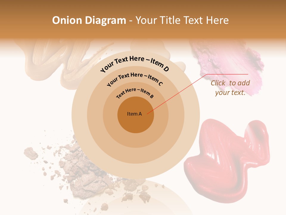 Shade Closeup Makeup PowerPoint Template