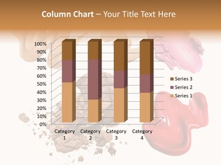 Shade Closeup Makeup PowerPoint Template