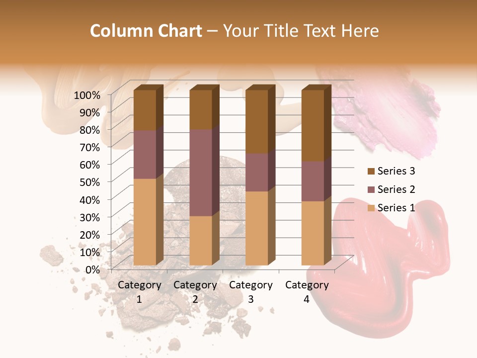 Shade Closeup Makeup PowerPoint Template