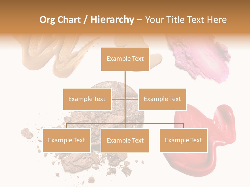 Shade Closeup Makeup PowerPoint Template