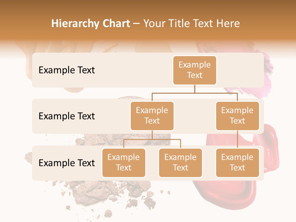 Shade Closeup Makeup PowerPoint Template