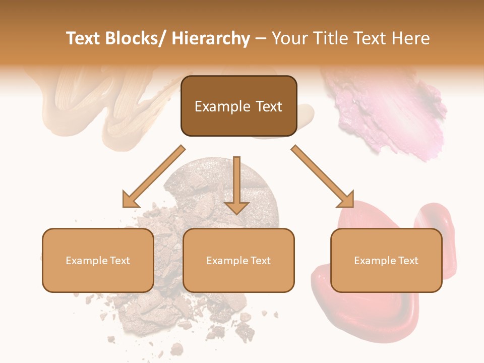 Shade Closeup Makeup PowerPoint Template