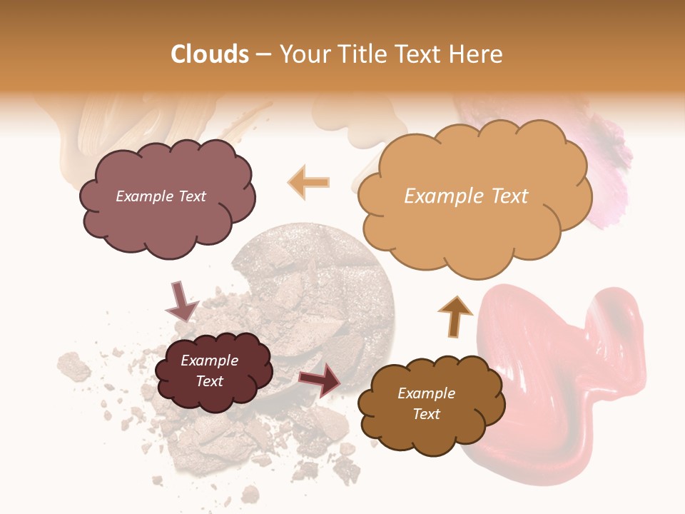 Shade Closeup Makeup PowerPoint Template