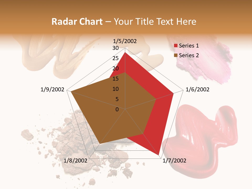 Shade Closeup Makeup PowerPoint Template