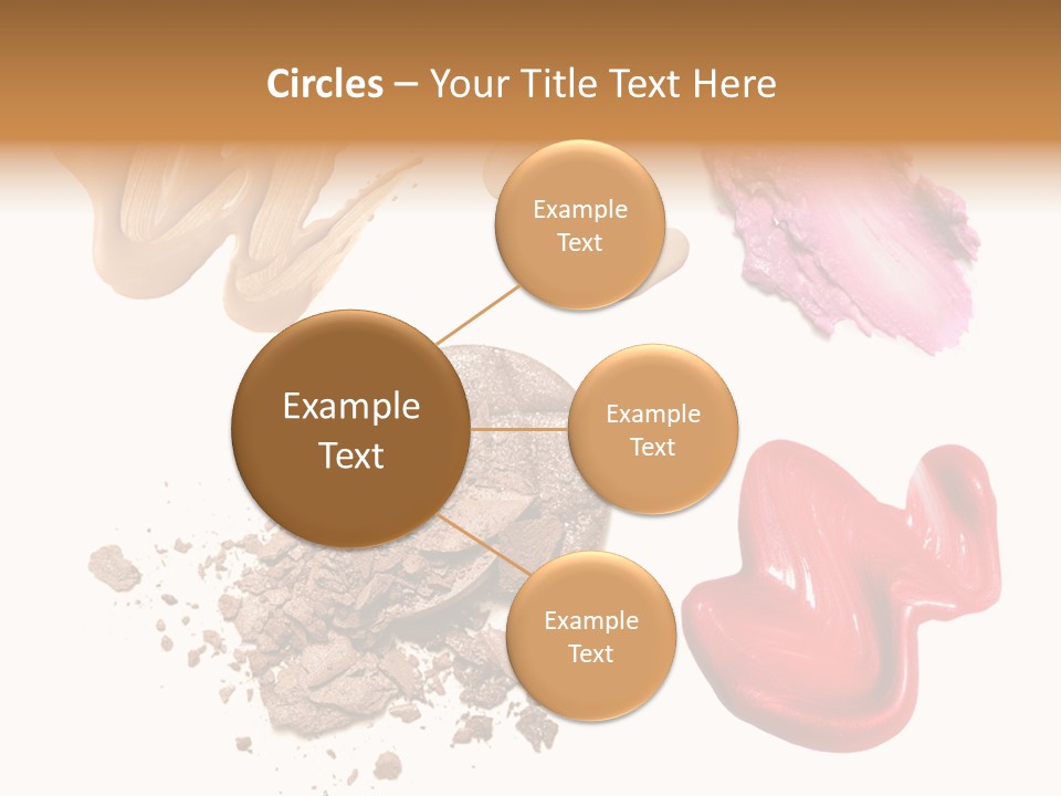 Shade Closeup Makeup PowerPoint Template