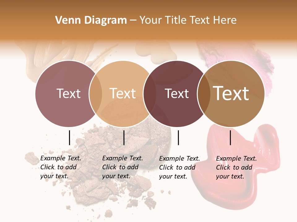 Shade Closeup Makeup PowerPoint Template