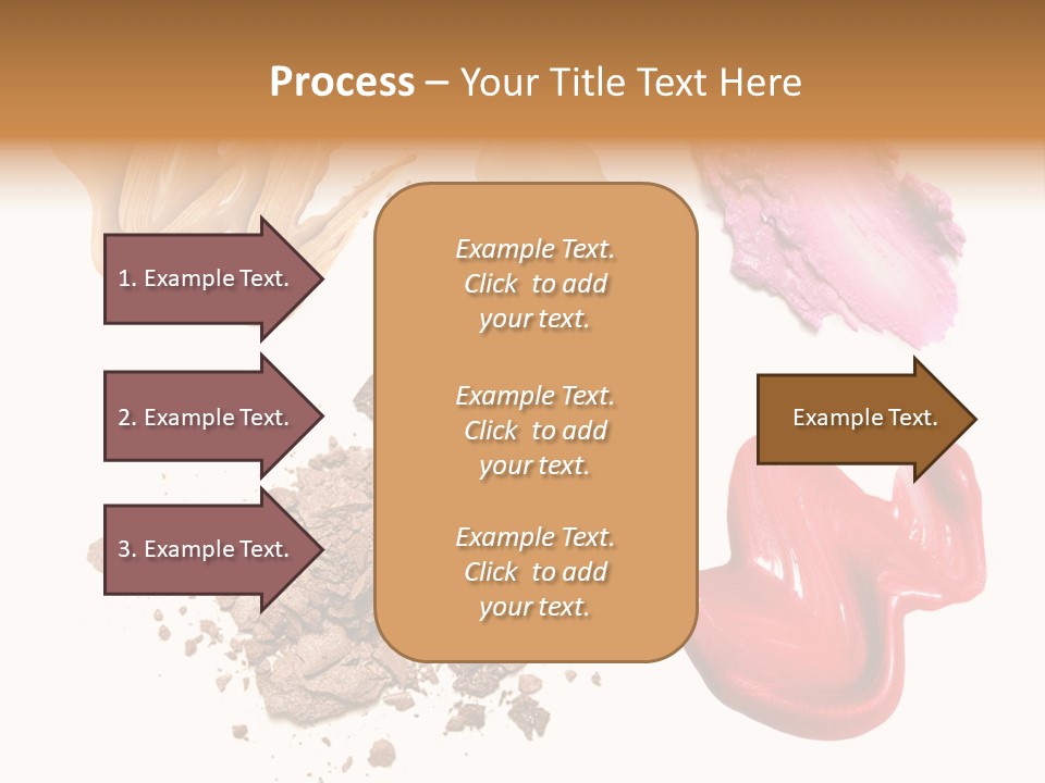 Shade Closeup Makeup PowerPoint Template