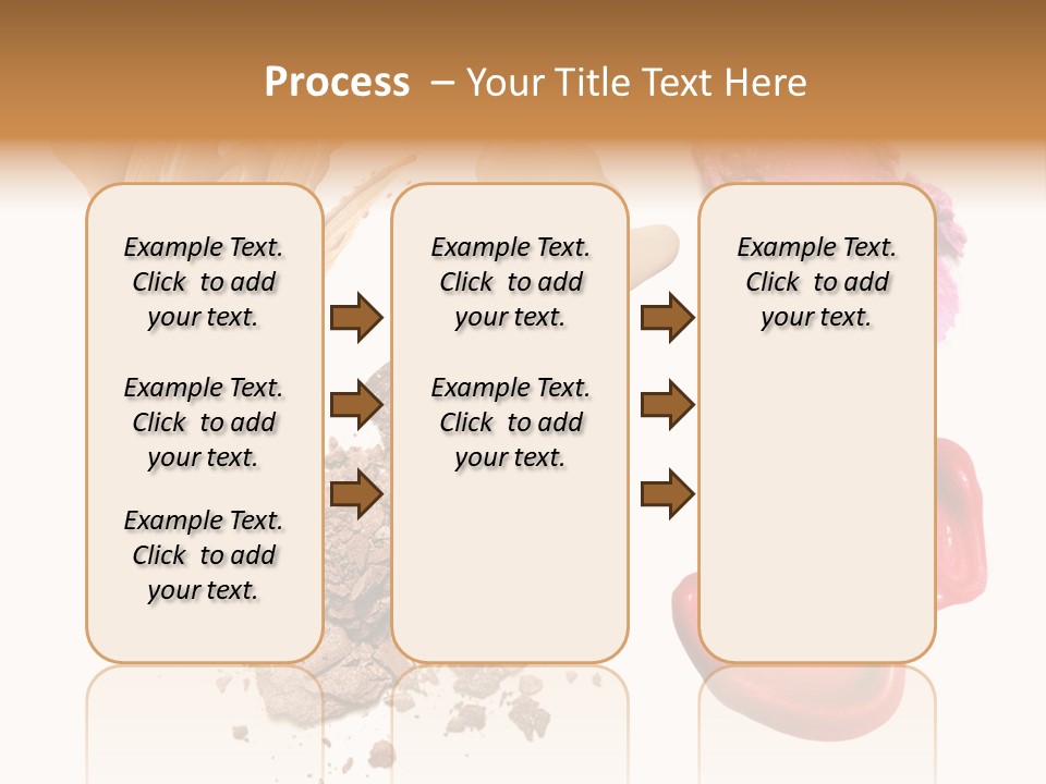 Shade Closeup Makeup PowerPoint Template
