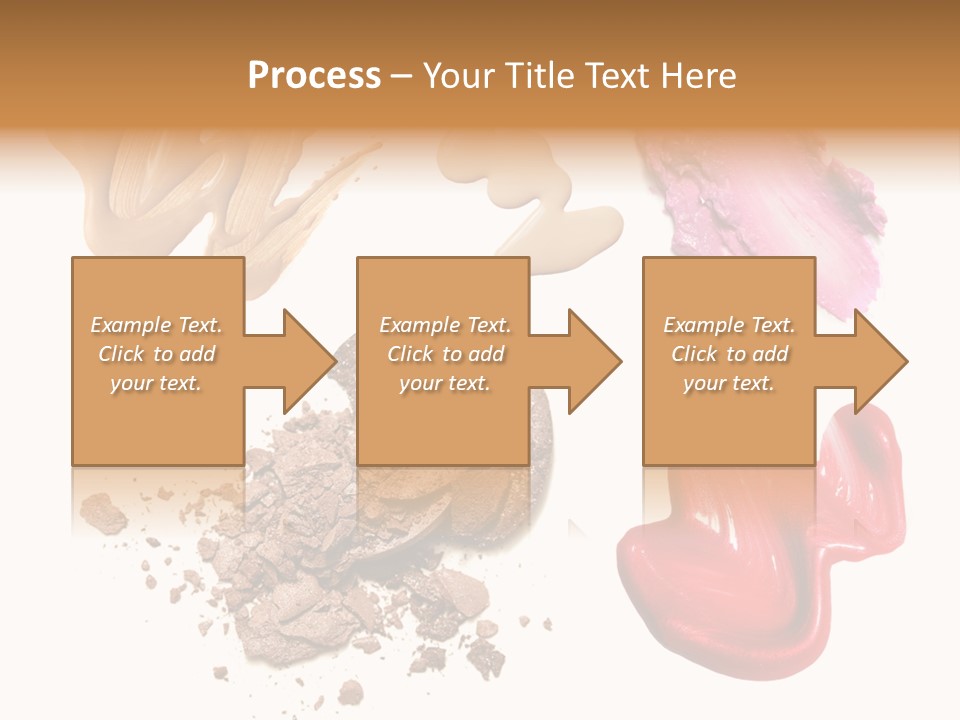 Shade Closeup Makeup PowerPoint Template