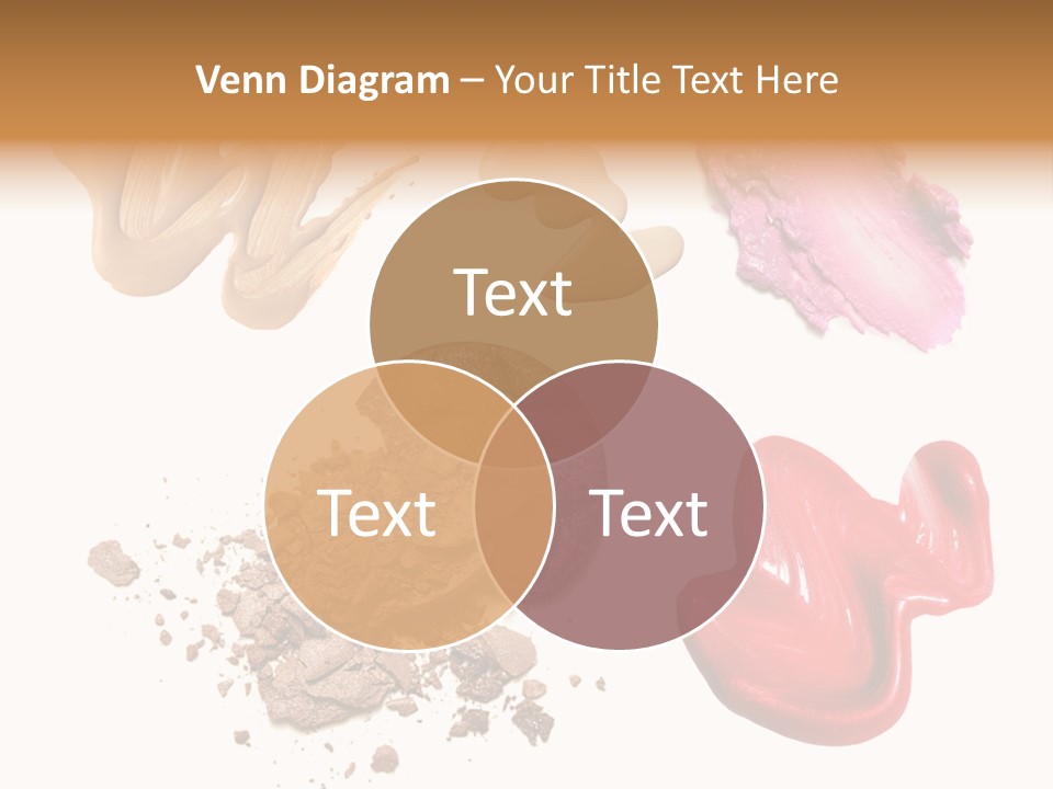 Shade Closeup Makeup PowerPoint Template