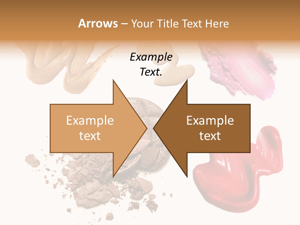 Shade Closeup Makeup PowerPoint Template