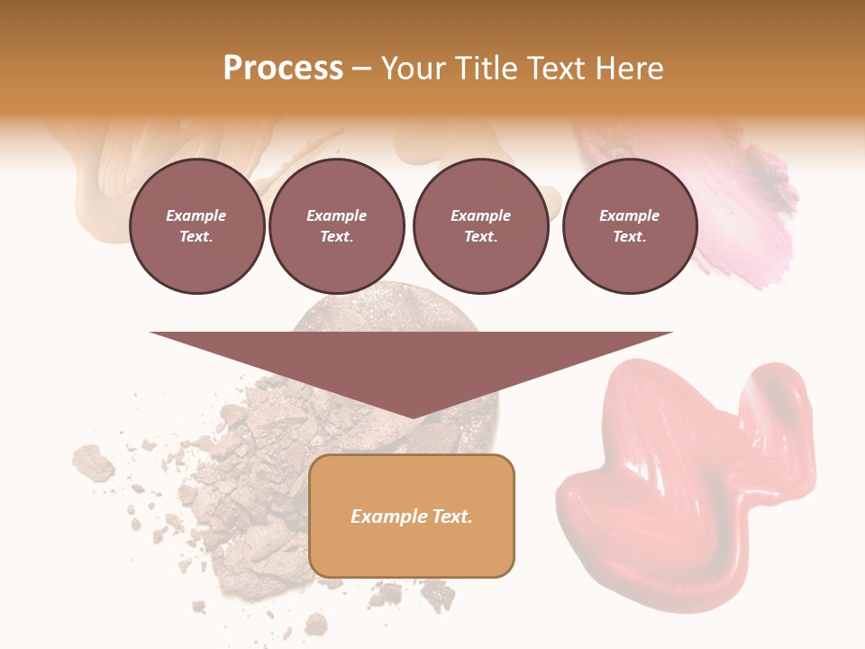 Shade Closeup Makeup PowerPoint Template
