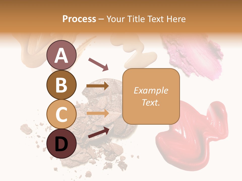 Shade Closeup Makeup PowerPoint Template