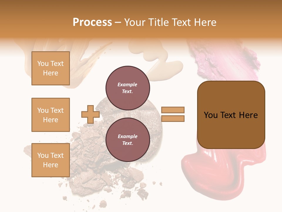 Shade Closeup Makeup PowerPoint Template