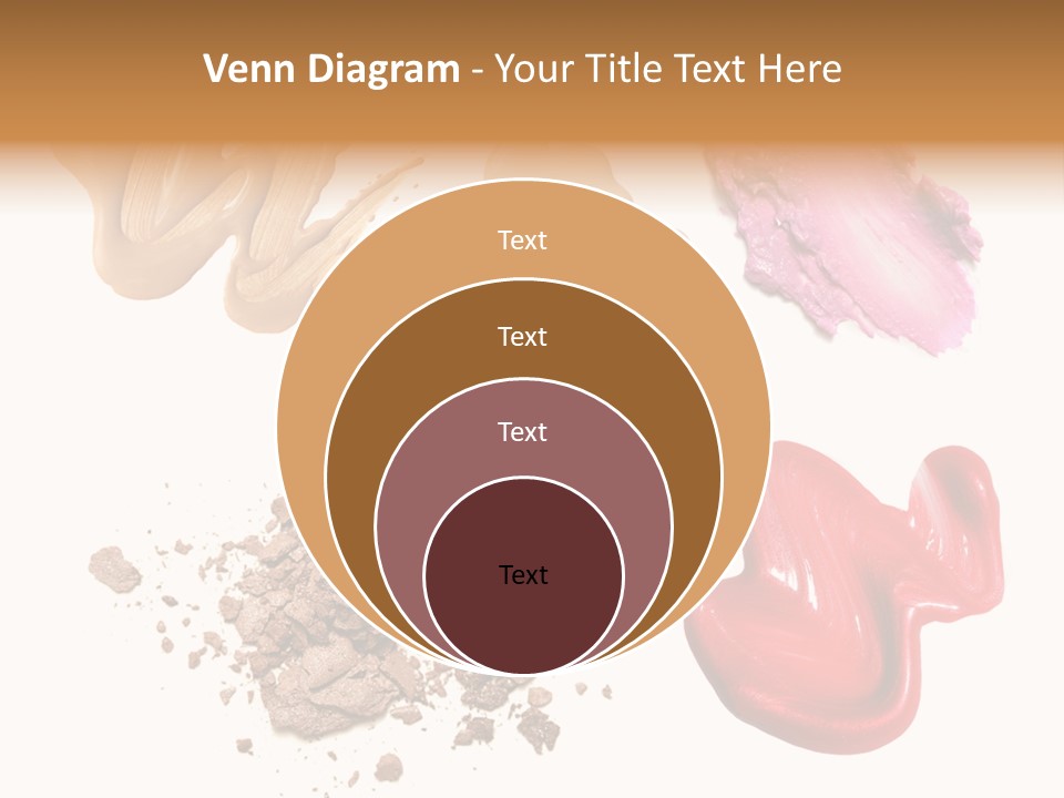 Shade Closeup Makeup PowerPoint Template