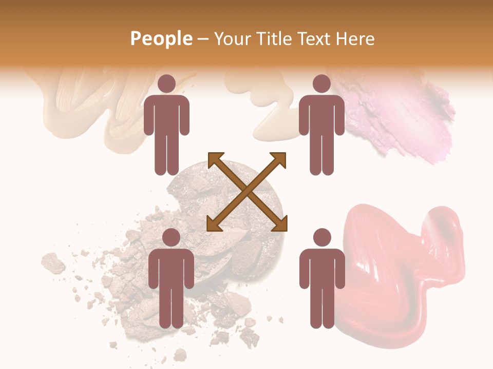 Shade Closeup Makeup PowerPoint Template
