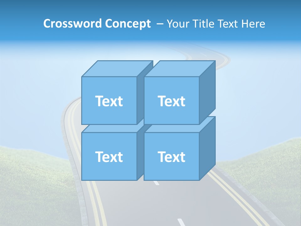 Sky Light Trip PowerPoint Template
