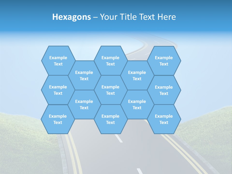 Sky Light Trip PowerPoint Template