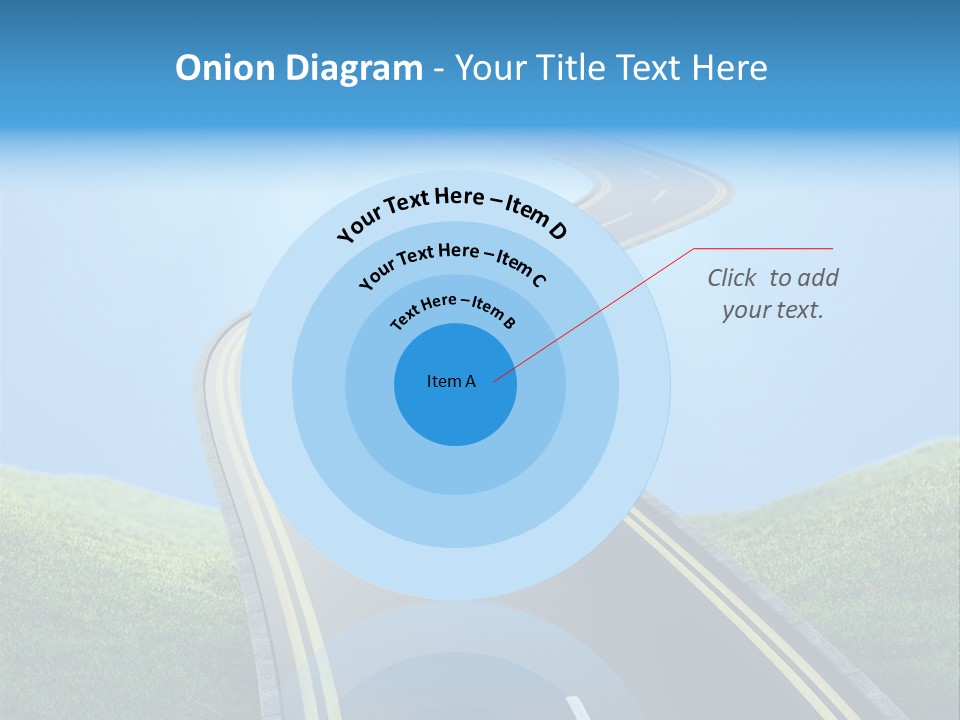 Sky Light Trip PowerPoint Template
