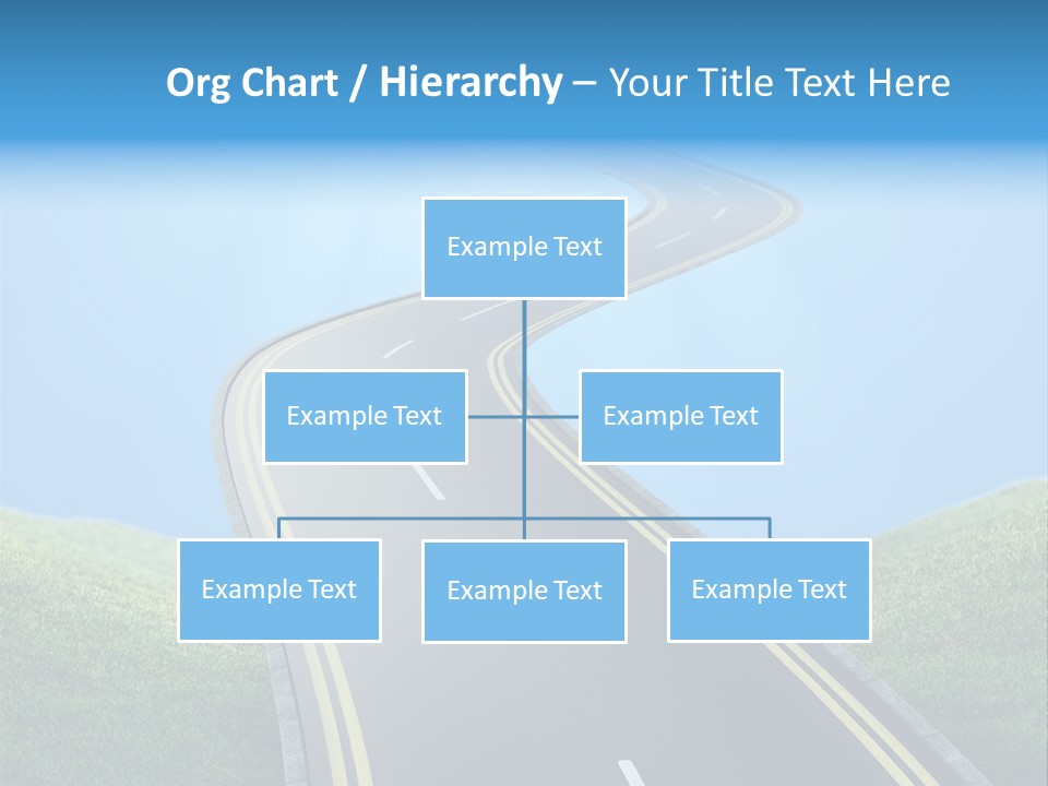 Sky Light Trip PowerPoint Template