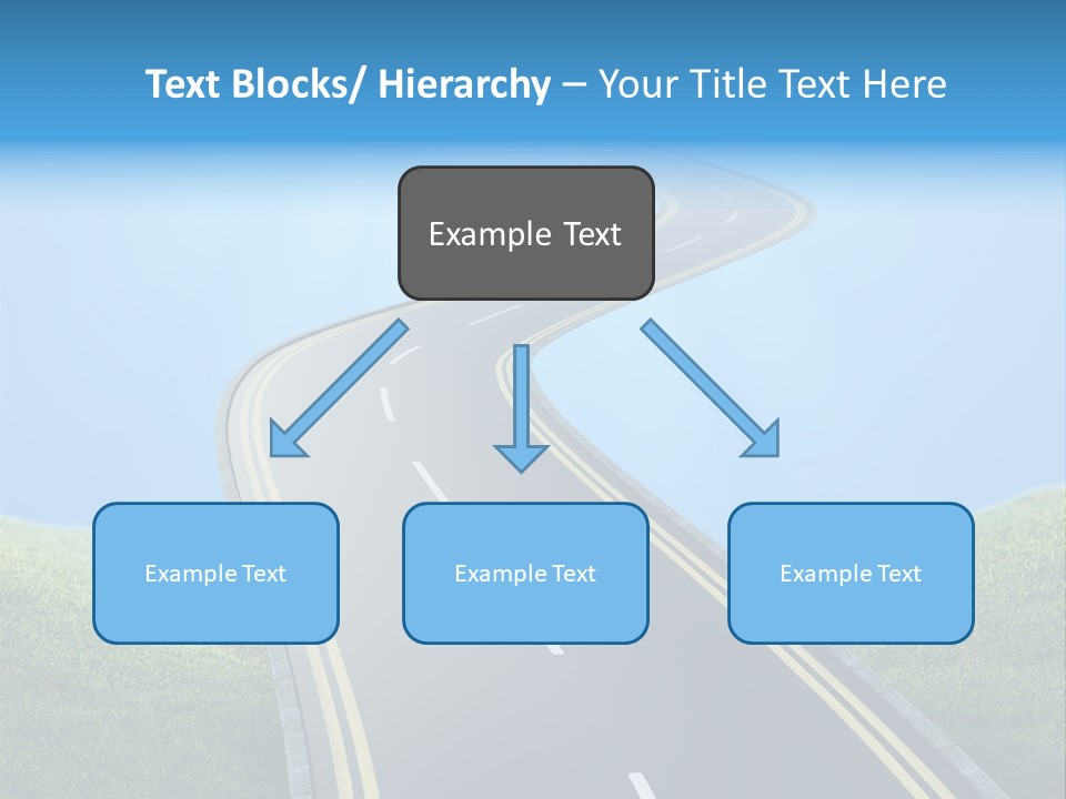 Sky Light Trip PowerPoint Template
