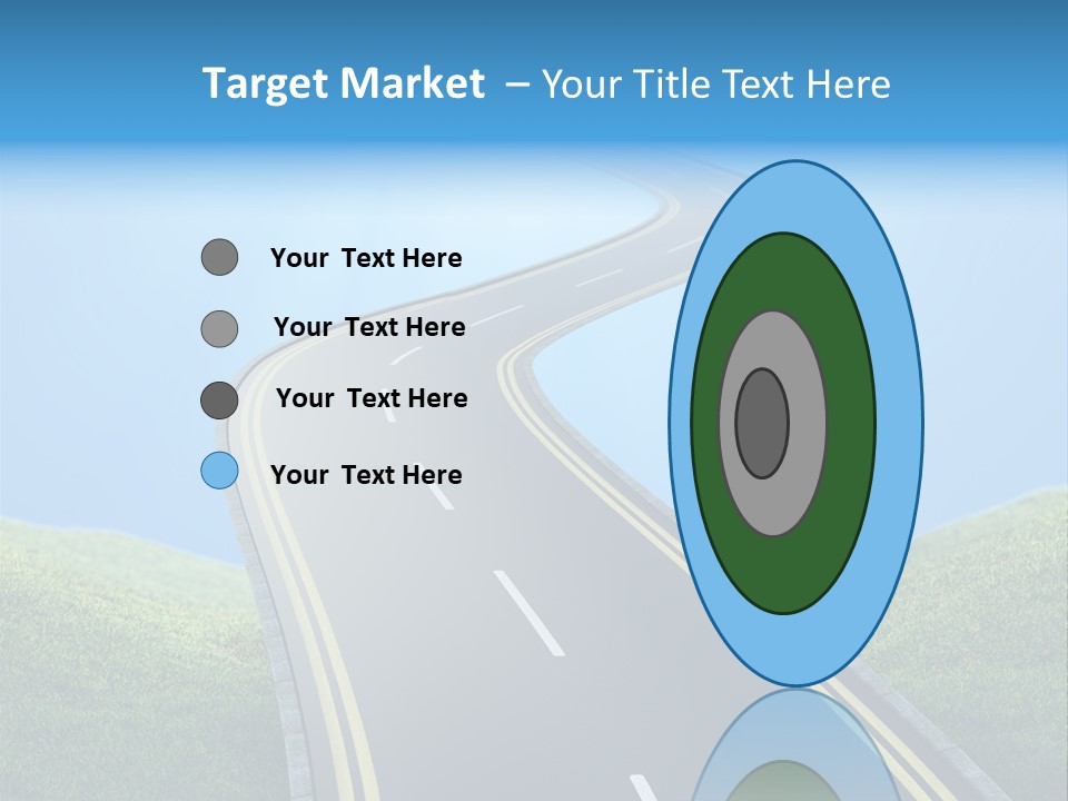 Sky Light Trip PowerPoint Template