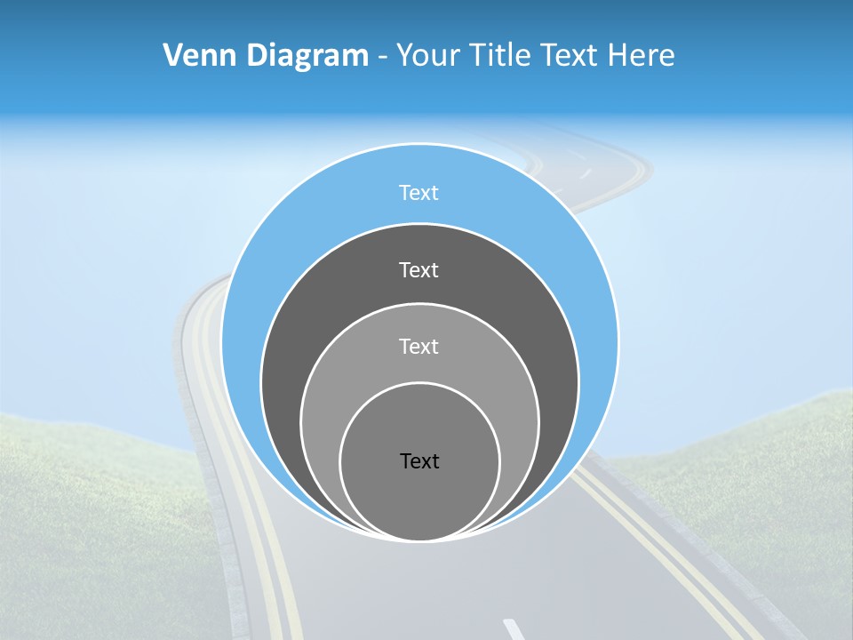 Sky Light Trip PowerPoint Template