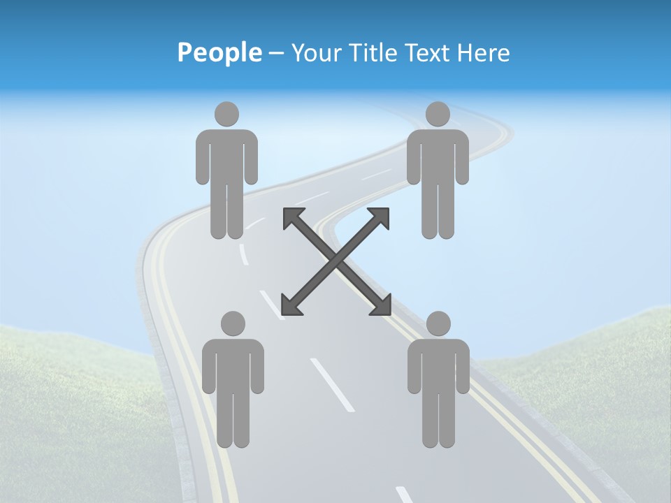 Sky Light Trip PowerPoint Template