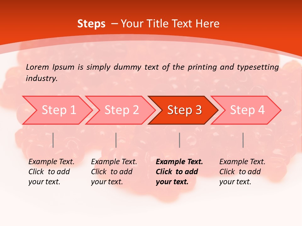 Ingredient Special Portion PowerPoint Template