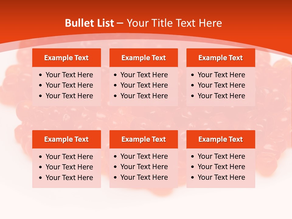 Ingredient Special Portion PowerPoint Template