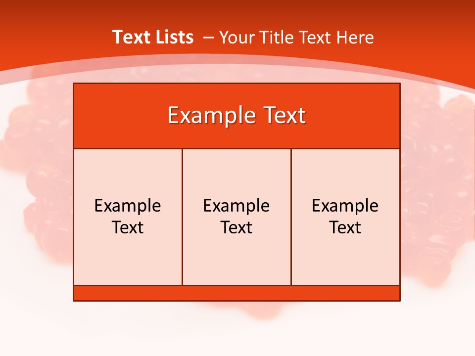 Ingredient Special Portion PowerPoint Template
