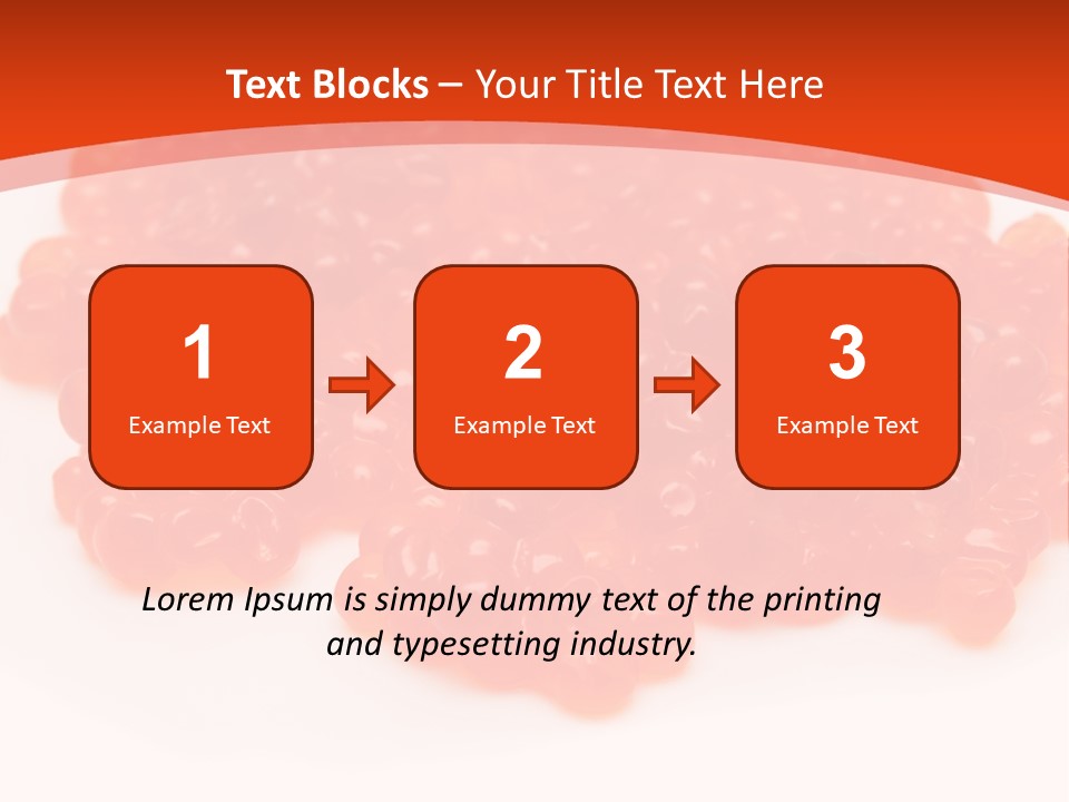 Ingredient Special Portion PowerPoint Template