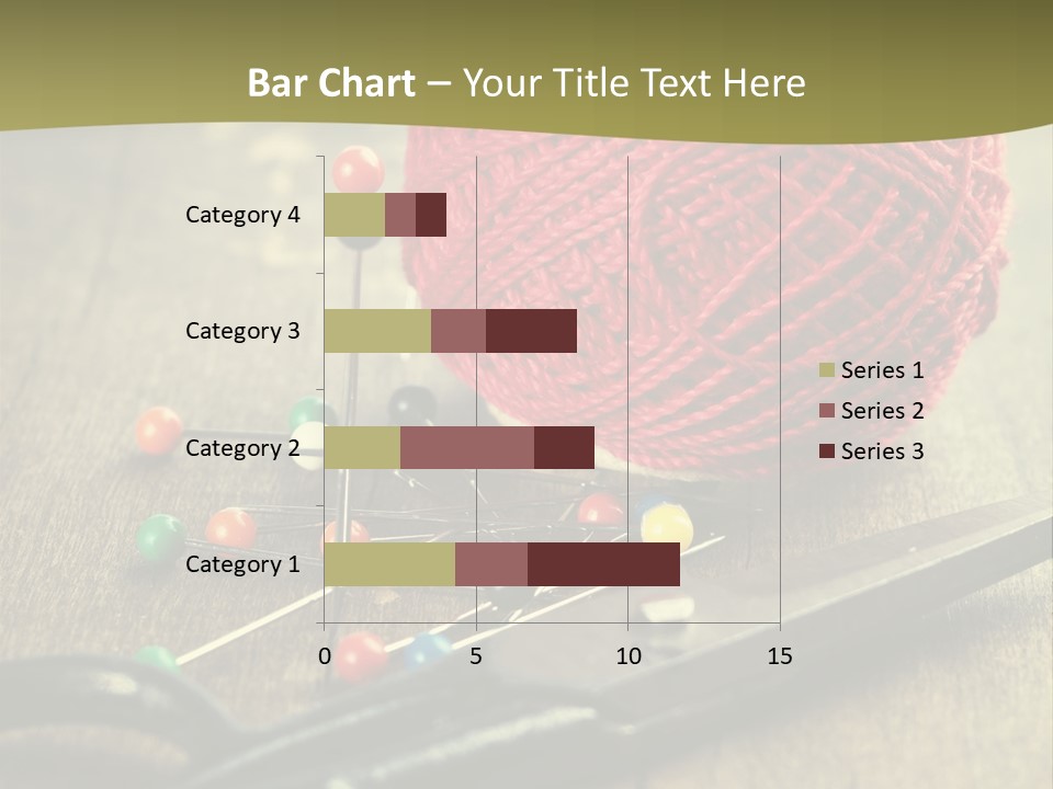 Clip Hair Thread PowerPoint Template