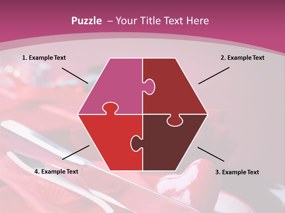 Wedding Lunch Dating PowerPoint Template