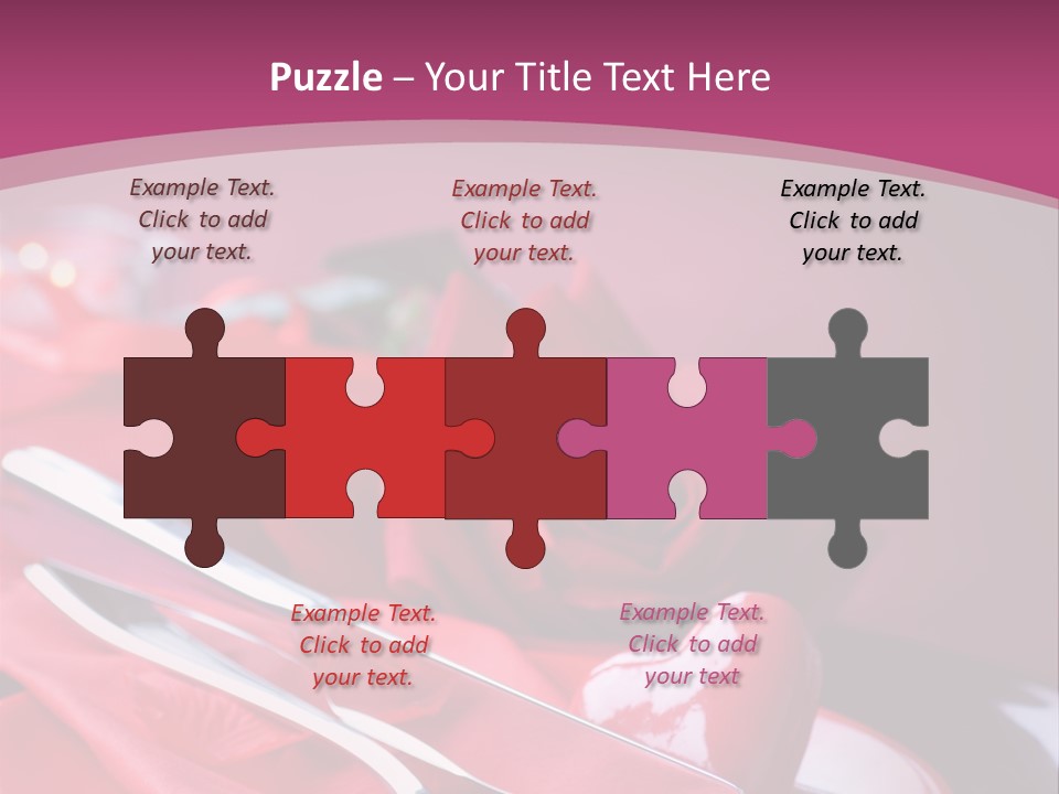 Wedding Lunch Dating PowerPoint Template