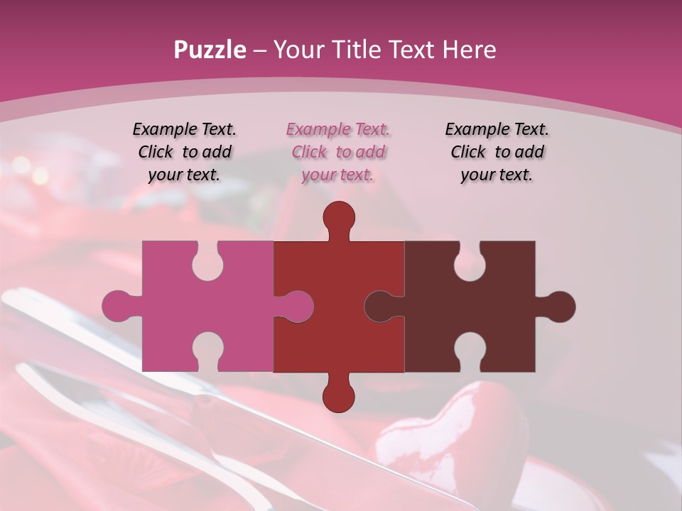 Wedding Lunch Dating PowerPoint Template